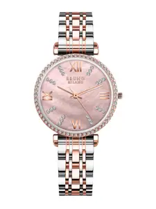 Bruno Milano Women Stainless Steel Dial & Bracelet Style Straps Analogue Watch BM1006-03