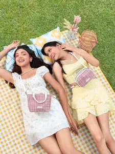 Fastrack Basketweave Satchel