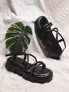 Froh Feet Ethnic Platform Sandals