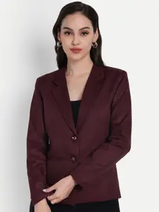 Moda Rapido Notched Lapel Single-Breasted Formal Blazer