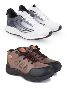 DRACKFOOT Men Running Non-Marking Shoes