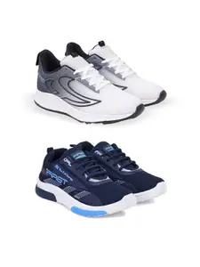 DRACKFOOT Men Running Non-Marking Shoes