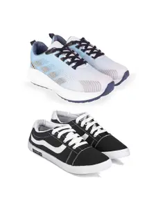 DRACKFOOT Men Running Non-Marking Shoes