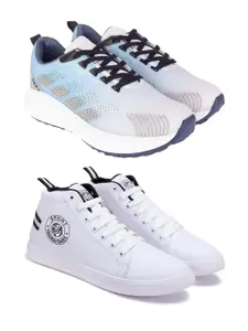 DRACKFOOT Men Running Non-Marking Shoes