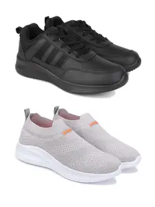 DRACKFOOT Men Running Non-Marking Shoes