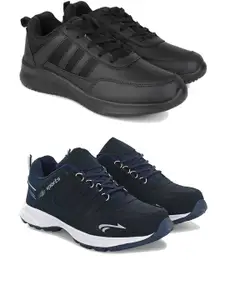 DRACKFOOT Men Running Non-Marking Shoes