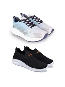 DRACKFOOT Men Running Non-Marking Shoes