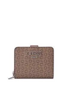 GUESS Women Printed Two Fold Wallet