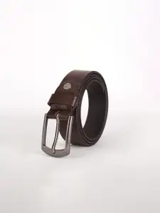 Kara Men Textured Leather Formal Belt