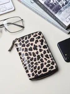 TnW Women Animal Zip Around Wallet