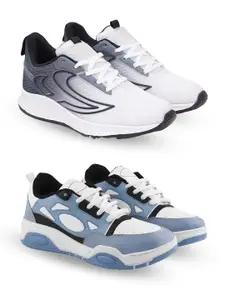 DRACKFOOT Men Running Non-Marking Shoes