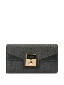 GUESS Women Printed Three Fold Wallet