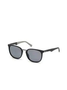 Timberland Men Acetate Full Rim Round Sunglasses
