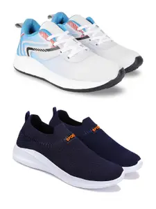 DRACKFOOT Men Running Non-Marking Shoes