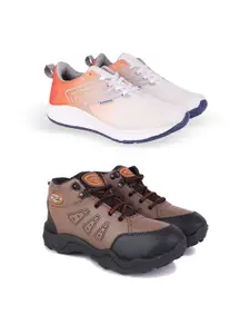 DRACKFOOT Men Running Non-Marking Shoes