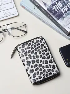 TnW Women Animal Printed Zip Around Wallet