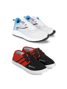 DRACKFOOT Men Running Non-Marking Shoes