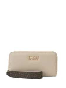 GUESS Women EASLEY Zip Around Wallet