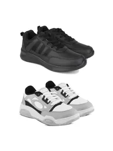 DRACKFOOT Men Running Non-Marking Shoes