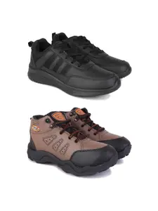 DRACKFOOT Men Running Non-Marking Shoes