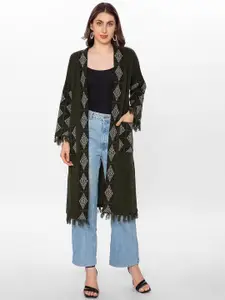HAUTEMODA Women Embellished Shrug