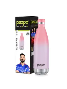 Pexpo Pink Single Stainless Steel Water Bottle