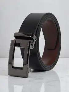 CRUSSET Men Leather Formal Belt