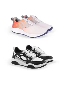 DRACKFOOT Men Running Non-Marking Shoes