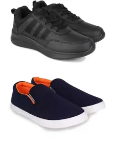 DRACKFOOT Men Running Non-Marking Shoes