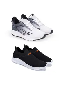 DRACKFOOT Men Running Non-Marking Shoes