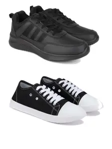 DRACKFOOT Men Running Non-Marking Shoes