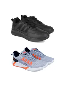 DRACKFOOT Men Running Non-Marking Shoes