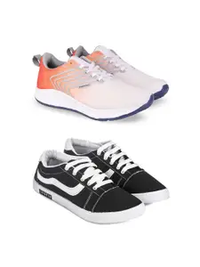 DRACKFOOT Men Running Non-Marking Shoes