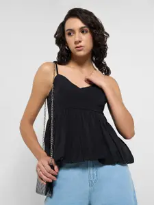 People Sweetheart Neck Empire Top