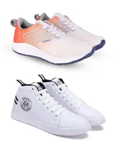 DRACKFOOT Men Running Non-Marking Shoes