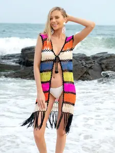 JC Collection Women Longline Shrug