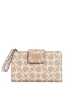 GUESS Women Printed Two Fold Wallet