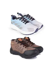 DRACKFOOT Men Running Non-Marking Shoes