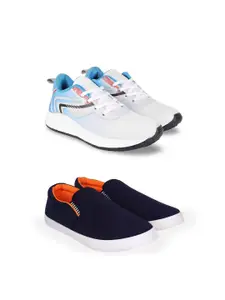 DRACKFOOT Men Running Non-Marking Shoes