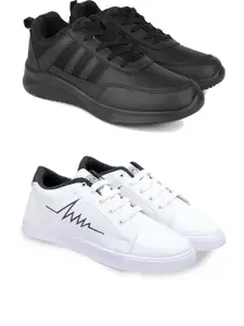 DRACKFOOT Men Running Non-Marking Shoes