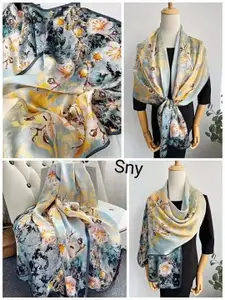 QUECY Women Printed Scarf