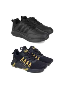 DRACKFOOT Men Running Non-Marking Shoes