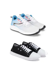 DRACKFOOT Men Running Non-Marking Shoes