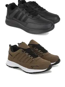 DRACKFOOT Men Running Non-Marking Shoes