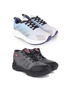 DRACKFOOT Men Running Non-Marking Shoes