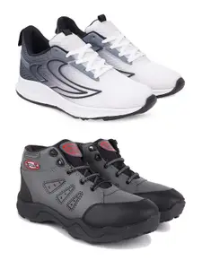 DRACKFOOT Men Running Non-Marking Shoes