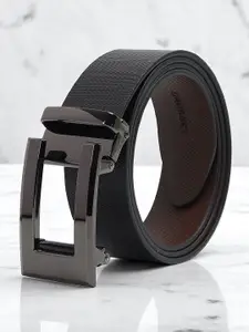 CRUSSET Men Leather Formal Belt