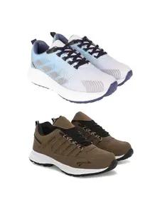 DRACKFOOT Men Running Non-Marking Shoes