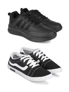 DRACKFOOT Men Running Non-Marking Shoes