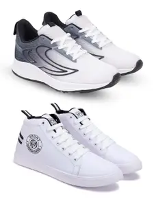 DRACKFOOT Men Running Non-Marking Shoes